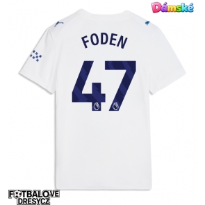 Manchester City Phil Foden #47 Dámské Alternativní Dres 2026-27 Krátký Rukáv Manchester City Phil Foden #47 Dámské Alternativní Dres 2026-27 Krátký Rukáv